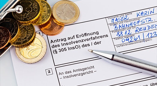 Eröﬀnung des Insolvenzverfahrens